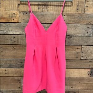 Zara Vibrant Pink Mini Dress